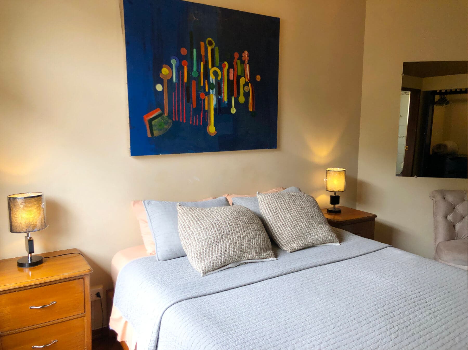 Habitación con baño privado