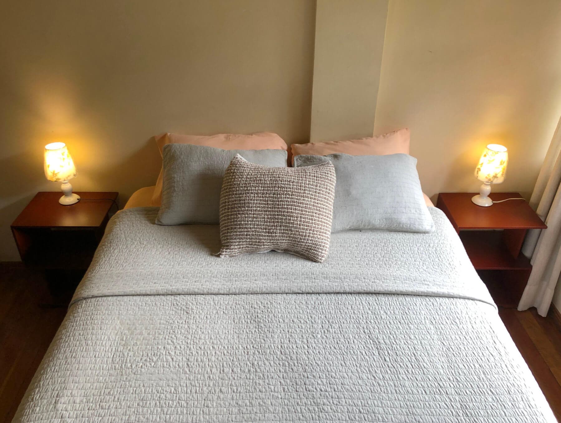 Zona de fumadores con jardín